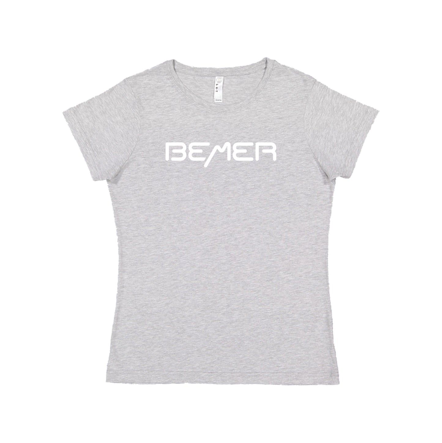 Fine Jersey Ladies tee Heather Gray