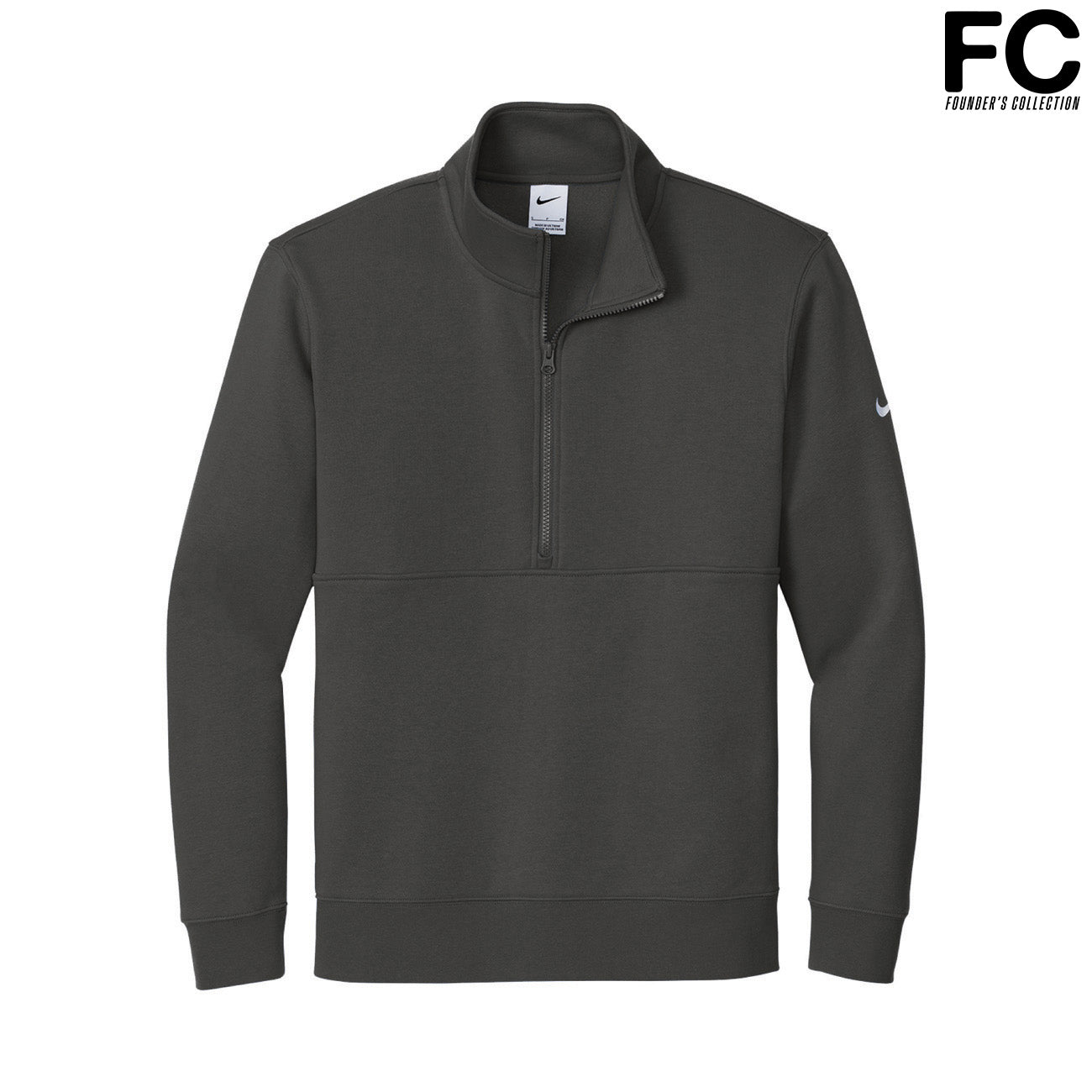 Nike Club Fleece Sleeve Swoosh 1/2-Zip