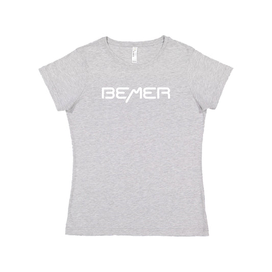 Fine Jersey Ladies tee Heather Gray