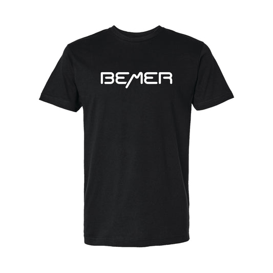 Fine Jersey Unisex Tee Black