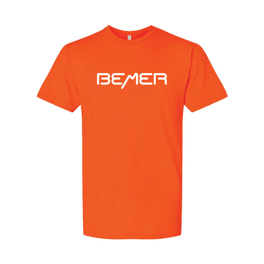 Fine Jersey Unisex tee Orange