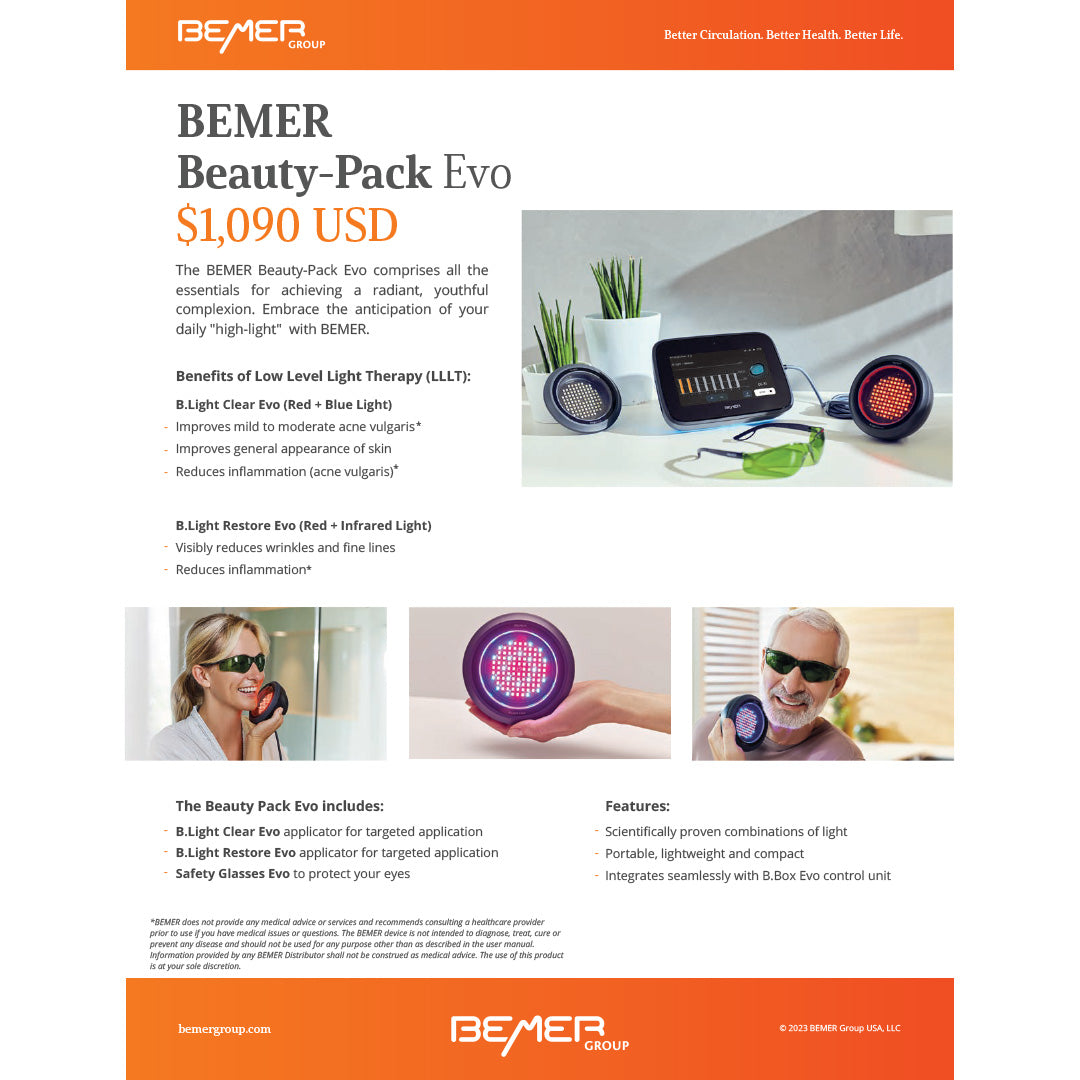 BEMER Beauty Pack Flyer