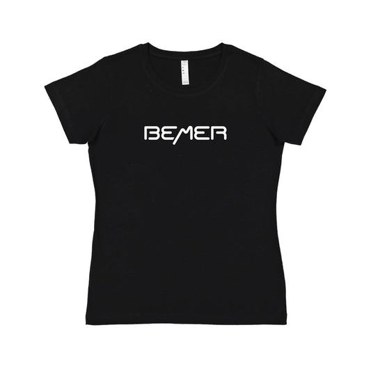 Fine Jersey Ladies Tee Black